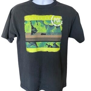 Hawaiian STYLE “Raised on Poi” Hawaiian Foodie Shirt Men M Medium